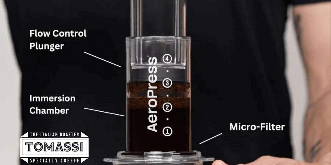 Guida Completa per l'Estrazione AeroPress di un Caffè Specialty Tomassi Specialty Coffee