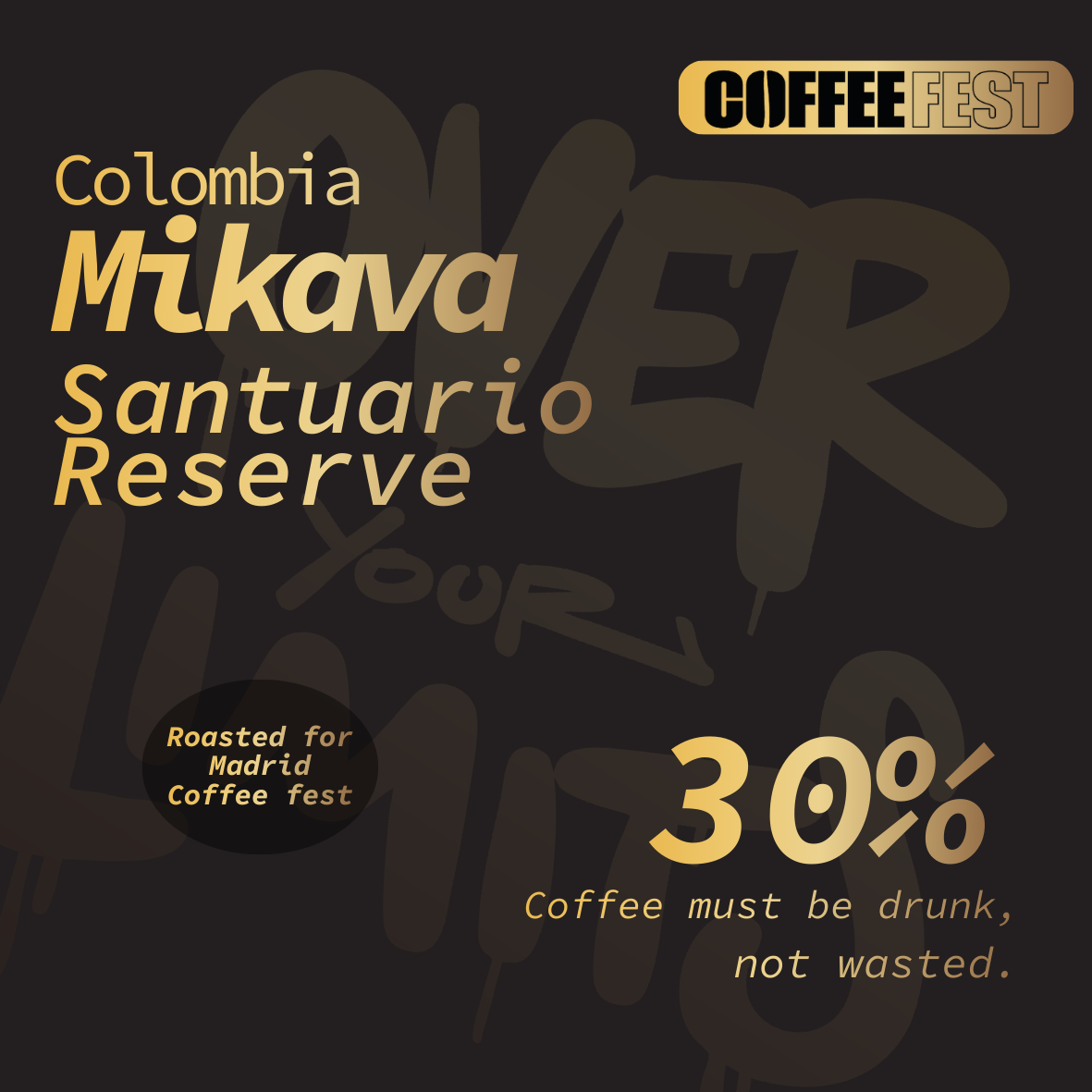 Madrid Drop | Colombia: Mikava Santuario Reserve | 30% off