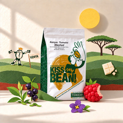 Caffè specialty Kenya Tumaini lavato, in grani e macinato – Tomassi Coffee